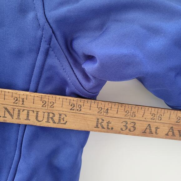 Unisex XLarge Jacket Rivers End Bud Light Emblem Royal Blue Inside Pockets - Picture 4 of 11